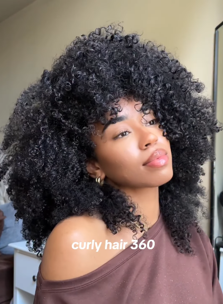 1. Defined Afro Curls