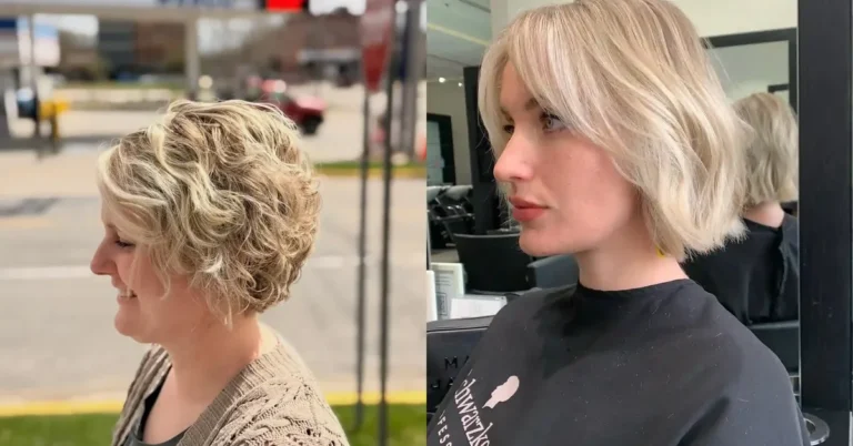 Blonde fall hair trends 2026 — curly blonde bob and platinum blonde bob hairstyles